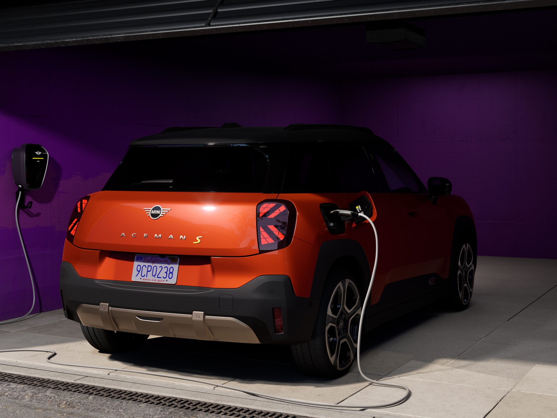 Elektrické MINI Aceman – nabíjení – nabíjení doma